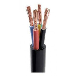 CABLE TETRAPOLAR TIPO TALLER 4 X 2.50 MM2.