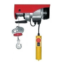 APAREJO ELECTRICO 1000KG. 1 FASE 6MTS.GANCHO DOBLE, 12 mts  "FMT"