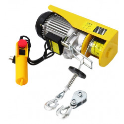 APAREJO ELECTRICO 500KG. 1 FASE 6MTS.GANCHO DOBLE, 12MTS.  "FMT"