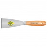 ESPATULA RIGIDA 6CM MANGO DE MADERA  -TRAMONTINA-