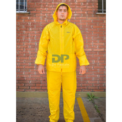 "DE PASCALE" TRAJE AMARILLO PREMIUM P/LLUVIA T: 3XL