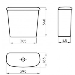 "FERRUM" ANDINA DEPOSITO COLGAR SIMPLE 6L