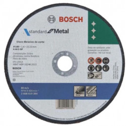 DISCO STD METAL 180X1.6MM CENTRO RECTO