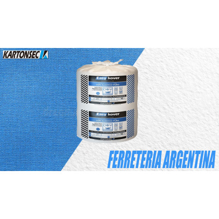 "KARTONSEC" POLYESPUMA AUTOADHESIVA C/ALUM SIMPLE 10mm 1x20m