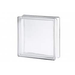 LADRILLO VIDRIO INCOLORO 19X19X8  LISO -VITROBLOCK-