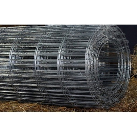 MALLA Galv. para Cerco 12 mts. de largo, 150x50 - 2 mts. de Al ACINDAR