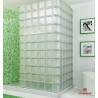 LADRILLO VIDRIO INCOLORO 19X19X8  LISO -VITROBLOCK-