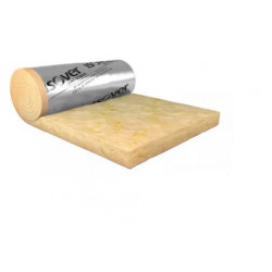 Lana de vidrio ISOVER Rolac Plata HR 100mm (1.2x6mt) 7.2m2