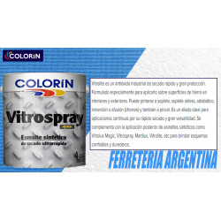 "COLORIN" VITROSPRAY SECADO...