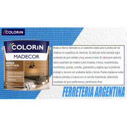 "COLORIN" MADECOR BARNIZ SAT x 1L