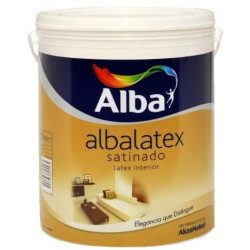 LATEX ALBALATEX MICRO SATINADO X 10 L. ALBA