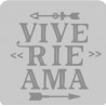 SELLO 10X10 VIVE RIE AMA MOD 2205 -EXCELENCIA QUIMICA-