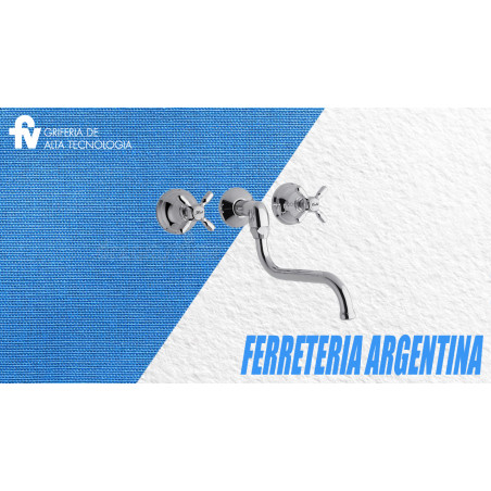 GRIFERIA COCINA PARED MODELO NEWPORT 403/B2P CROMADO -FV-