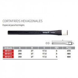 CORTAFRIOS HEXAGONAL 350 MM -BIASSONI-