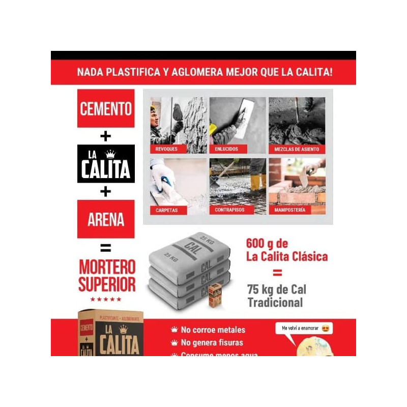 CAL "LA CALITA" CLASICA 600gr -FLOWNER-