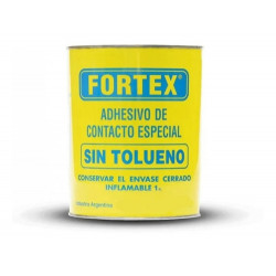 CEMENTO DE CONTACTO X 1 LT.SIN TOLUENO -FORTEX-