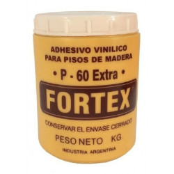 COLA SINT.P/PISO MADER P60 X 1 KG. -FORTEX-