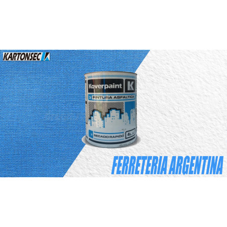 PINTURA ASFALTICA X 18LT KARTONSEC