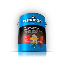 CONVEROX ESMALTE CONVERTIDOR BRILLANTE VERDE INGLES X 1 LITRO  "PLAVICON"