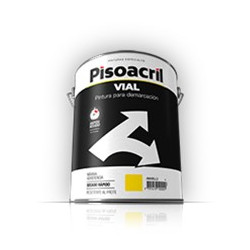 PISOACRIL DEMARCACION VIAL AMARILLO X 4 LITROS   "PLAVICON"