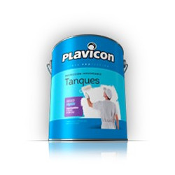 PLAVICON TANQUES IMPERMEABLE BLANCO X 1 LITRO  "PLAVICON"