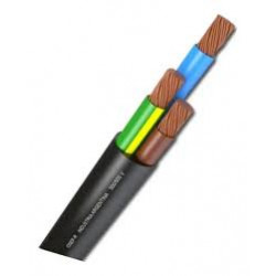 CABLE TRIPOLAR TIPO TALLER 3 X 2.50 MM2.