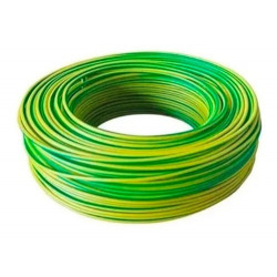 CABLE UNIPOLAR 10.00MM2 - VERDE Y AMARILLO "CADEMSA"