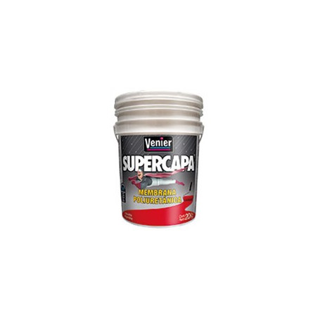 SUPERCAPA MEMBRANA POLIURETANICA X 10KG NEGRO