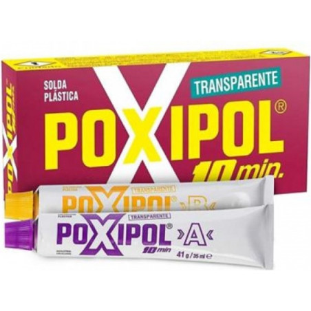 POXIPOL TRANSPARENTE 10 MIN. X 14ML -AKAPOL-