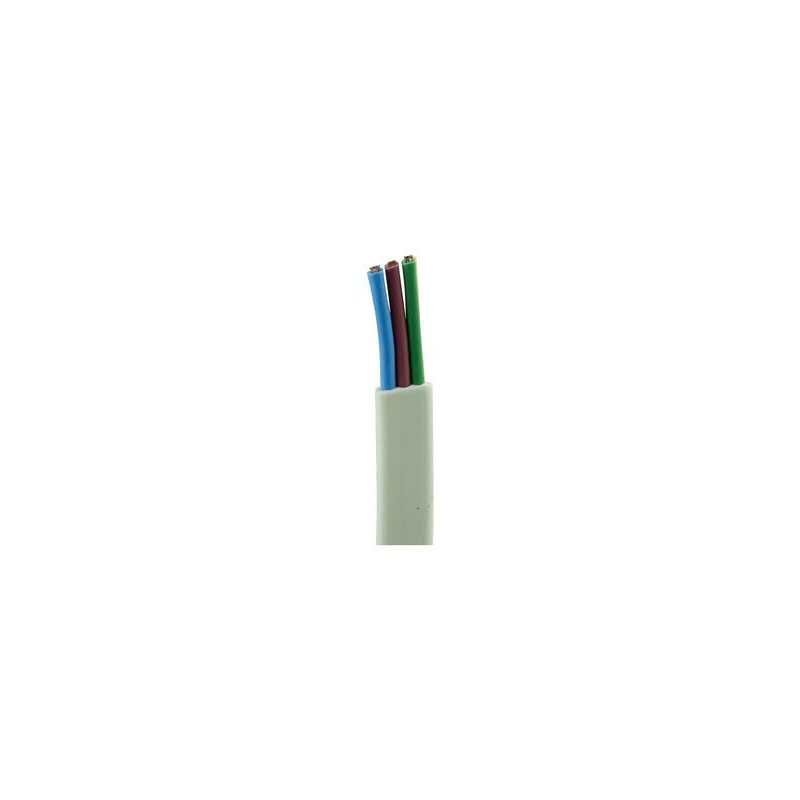 CABLE VAINA CHATA 3 X 2.50MM2 GRIS PERLA