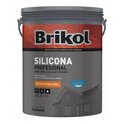 SILICONA PROFESIONAL TRANSPARENTE X 4 LITROS -BRIKOL-