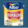 LATEX DURALBA FRENTES Y MUROS AZUL TRAFUL X 1L ALBA