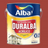 LATEX DURALBA ACRILICO EXTERIOR BERMELLON X 4L ALBA