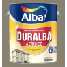 LATEX DURALBA ACRILICO EXTERIOR GRIS CEMENTO X 20 L ALBA