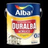 LATEX DURALBA ACRILICO EXTERIOR NEGRO X 1 L ALBA