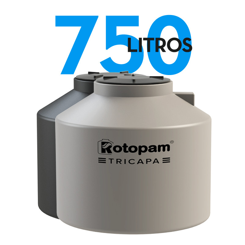 "ROTOPAM" TANQUE TRICAPA 750LTS (1.10 ø x 0.95)