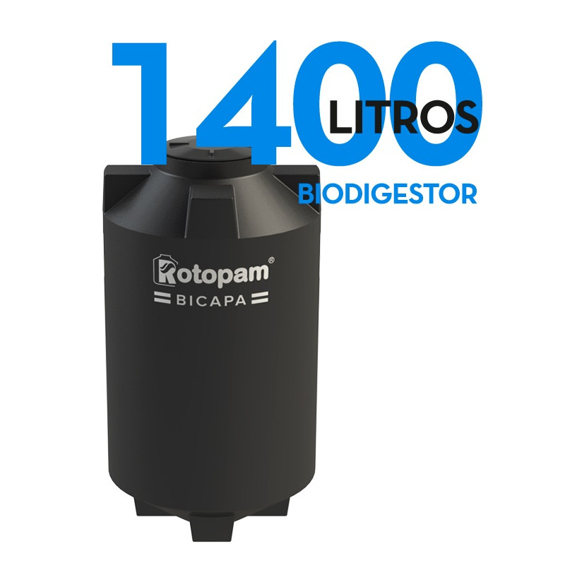 "ROTOPAM" BIODIGESTOR SEPTICO 1400LTS