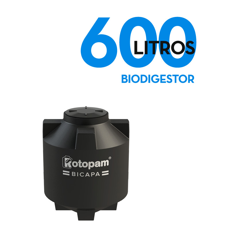 "ROTOPAM" BIODIGESTOR SEPTICO 600LTS