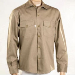 CAMISA GRAFA BEIGE TALLE L...