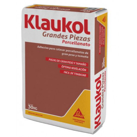 ADHESIVO GRANDES PIEZAS X 30 KG -KLAUKOL-