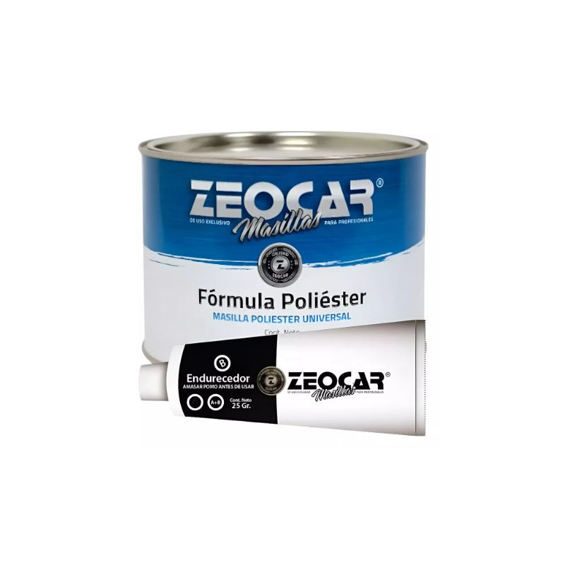 "ZEOCAR" MASILLA PLASTICA C/CAT.X 1 K