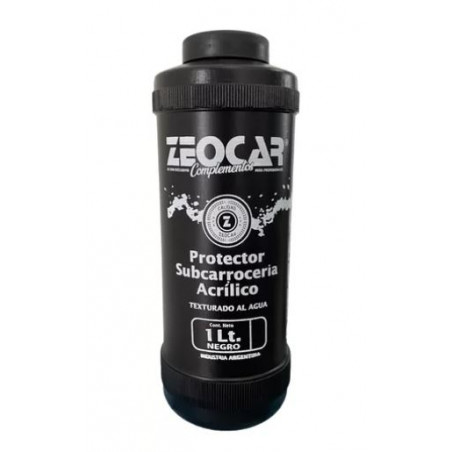 "ZEOCAR" TEXTURADO PROTEX AL AGUA NEGRO X 1