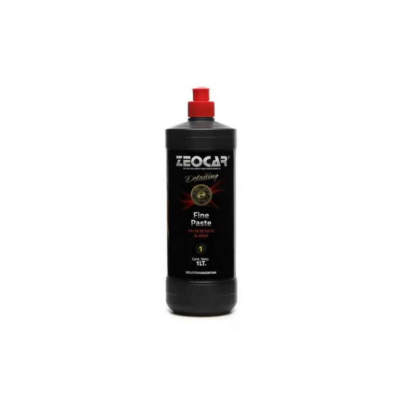 "ZEOCAR" L. DETAILING FINE PASTE-PASTA DE PULIR AL AGUA x 1/2 Lt