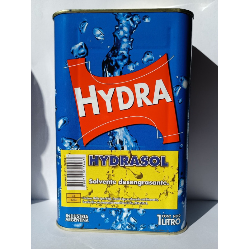 "HYDRA" HYDRASOL SOLVENTE INDUSTRIAL x 1L