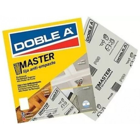 "DOBLE A" LIJA NO PAST-BLANCA NO.240