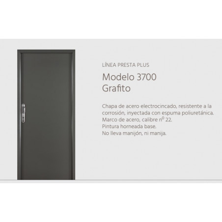 ACERO L.PRESTA INYECTADA MOD.3700G 080X200 D