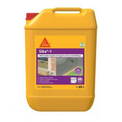 HIDROFUGOS SIKA 1 "BIDON" X 20L -SIKA-
