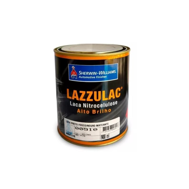 "SHERWIN WILLIAMS" LACA NITRO NEGRO DEPORTIVO 0,9LTS