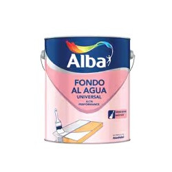 FONDO ACRILICO UNIVERSAL X 1/2 LITRO  "ALBA"