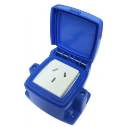 PROD.ELECTRIC CJ.CAPSULADA ARMADA 16 EXT.1 TOMA AZUL